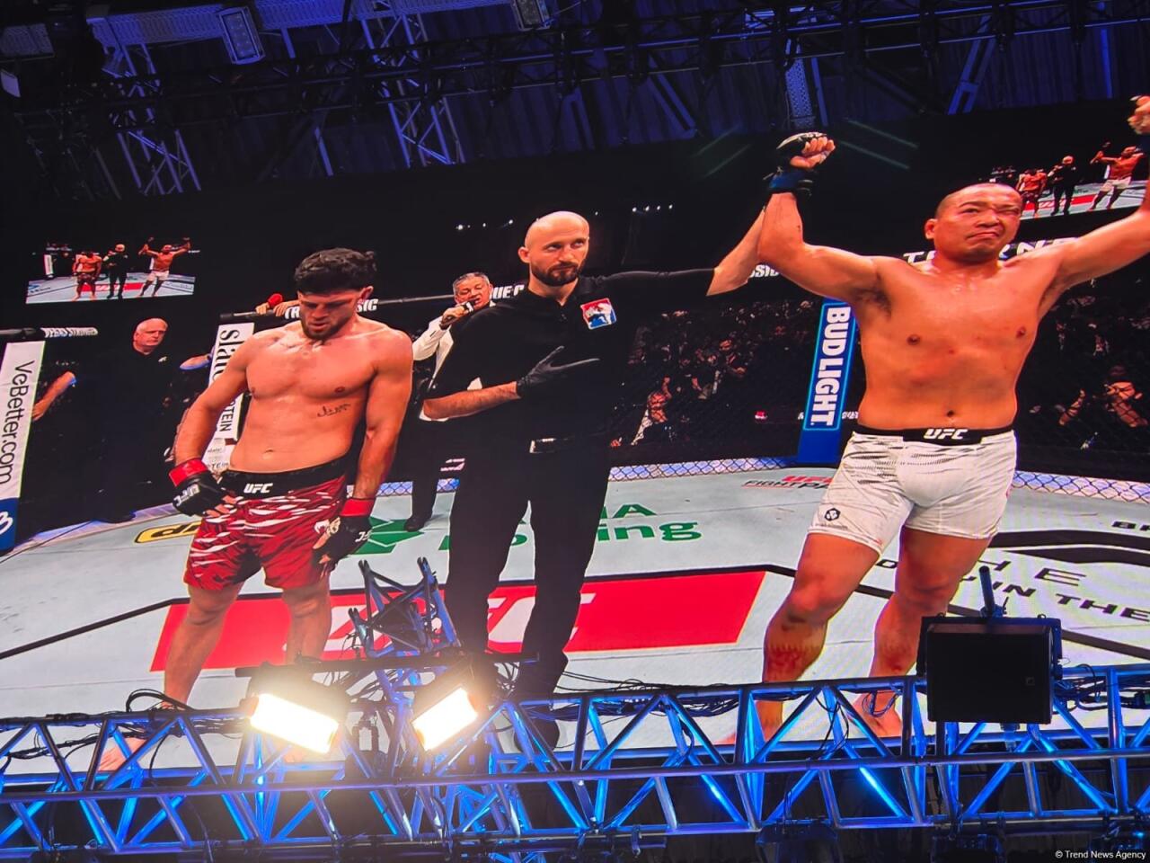 В Баку состоялось одно из самых зрелищных спортивных событий года - UFC Fight Night