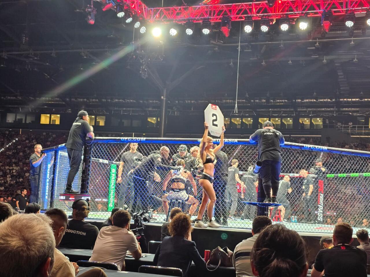 В Баку состоялось одно из самых зрелищных спортивных событий года - UFC Fight Night